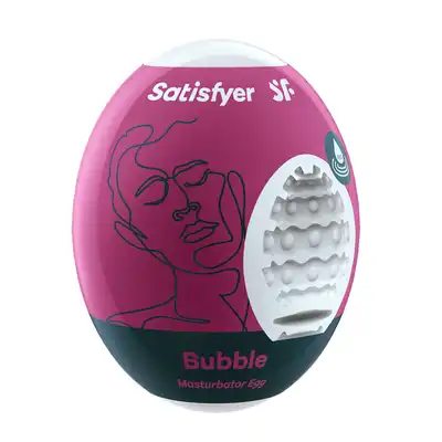 Satisfyer - Bubble Mini Egg. Dyskretnie kompaktowy masturbator w formie jajeczka
