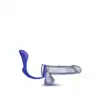 Blush - Performance Cock Ring Plug Indigo - unikalna wtyczka z ringiem! 