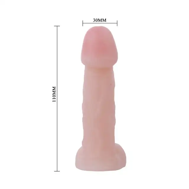Baile- Slick Pleasure Love Clone. Mini penis z cyberskóry 10 cm. Dla początkujących.