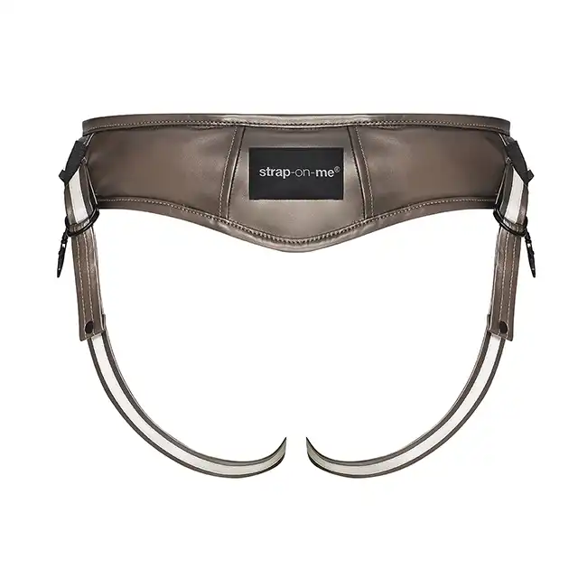 Strap-On-Me - Leatherette Harness Desirous - uprząż o niezwykłym wyglądzie