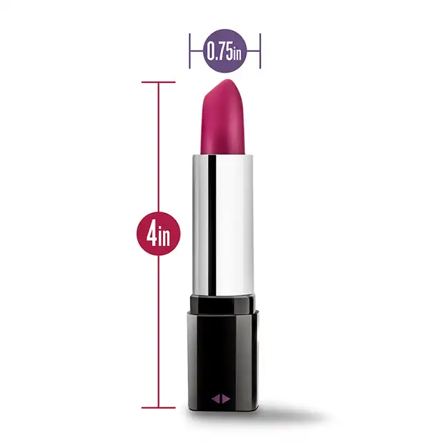 Blush - Rose Lipstick Vibe. Dyskretny wibrator w kształcie szminki. Świetnie wykonany 