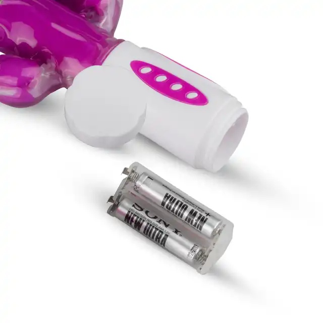 Easy Toys - Raving Rabbit Vibrator. Potrójny wibrator waginalno-analny z rotującymi kuleczkami. G-spot. 2 silniki. 12 programów. Fantastyczny.