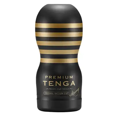 Tenga - Premium Vacuum Cup Strong. Masturbator dla mężczyzn. Jeszcze więcej przyjemności