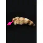 Dolce Piccante - Jewellery Silic Striped Tail S - plug z ogonem w rozmiarze S. Piękne podkreślenie pośladków 