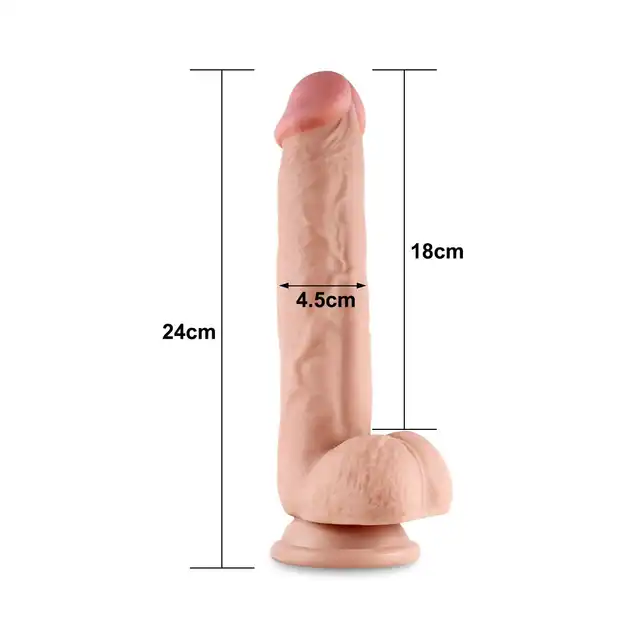 Kiotos Cox - Sliding Skin 03 Flesh. Super realistyczne dildo. Ślizgająca się skóra!