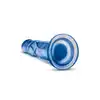 Glow Dicks - Kandi Blue. Realistyczne dildo świecące w ciemności! 19 cm przyjemności
