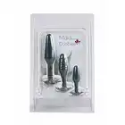 Maia Novelties - Doobies. Zestaw korków analnych. Kształt liści konopii na końcówkach