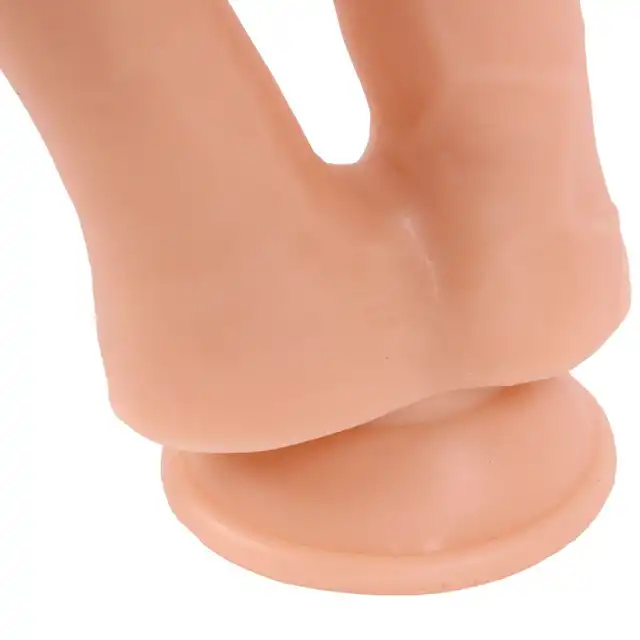 Kiotos Cox - Flesh 030. Dildo do podwójnej penetracji 19 cm
