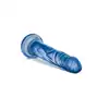 Glow Dicks - Kandi Blue. Realistyczne dildo świecące w ciemności! 19 cm przyjemności