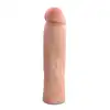 Blush X5 - Performance Magnum Xtender. Przedłużka 22,8 cm z cyberskóry X5. Pogrubia do 7,3cm