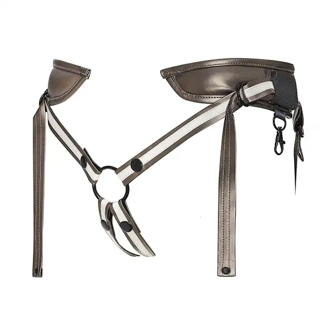Strap-On-Me - Leatherette Harness Desirous - uprząż o niezwykłym wyglądzie