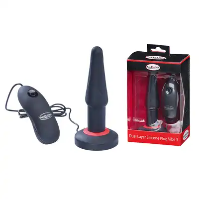 MALESATION Dual Layer Silicone Plug Vibe S