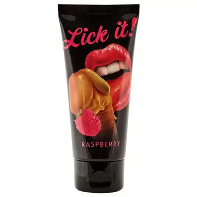 Lick-it - Himbree 100ml. Truskawkowy zachwycający aromatyczny lubrykant. Made in Germany.