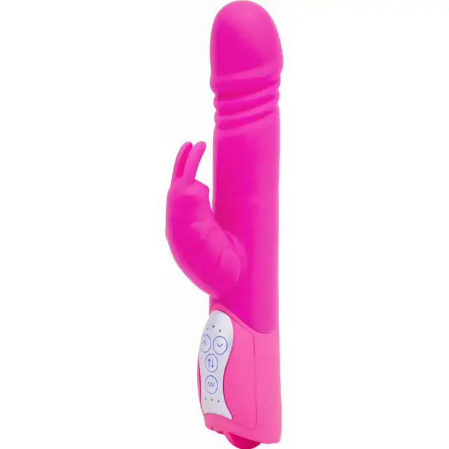 Seven Creations - Thrust Me Rabbit. Silikonowy wibrator króliczek z 3 trybami ruchu posuwistego. Niesamowite wrażenia!