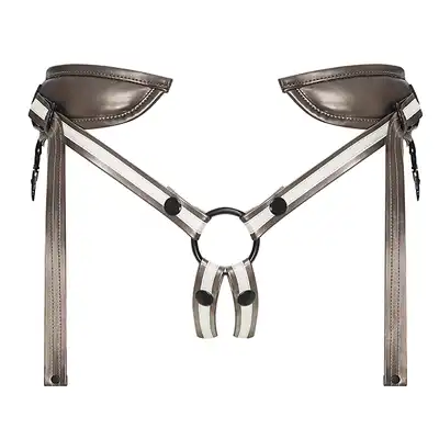 Strap-On-Me - Leatherette Harness Desirous - uprząż o niezwykłym wyglądzie