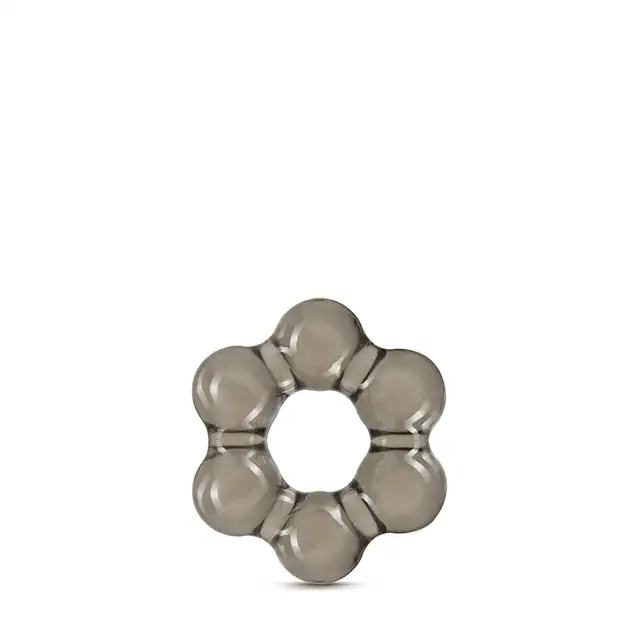 Stay Hard - Thick Bead Ring - ring na penisa, który zapewni długa erekcje