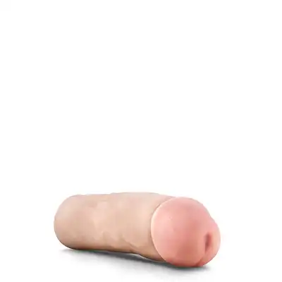 Blush X5 - Performance Magnum Xtender. Przedłużka 22,8 cm z cyberskóry X5. Pogrubia do 7,3cm