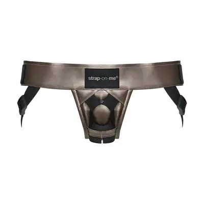 Strap-On-Me - Leatherette Harness Curious - oryginalna uprząż ze skóry ekologicznej