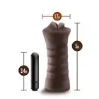 Hot Chocolate - Renee - realistyczny masturbator usta w kolorze czekolady