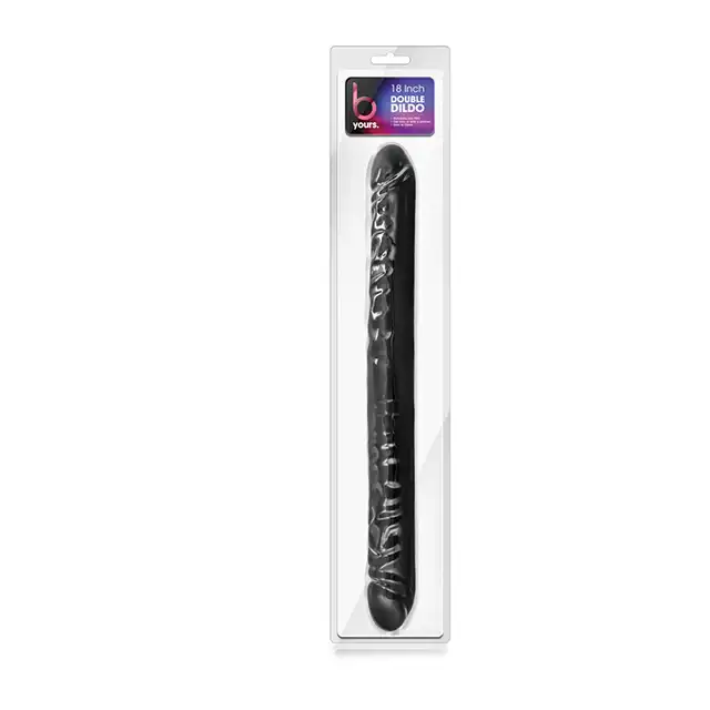 B Yours - Doyble Dildo 18 inch. Dwustronne dildo 45,7 cm długości! Idealne do podwójnej penetracji