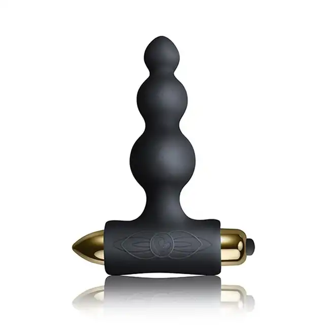 Be Mine - Black Silhouette Set - fantastyczny zestaw - wibrator, ring oraz korek analny