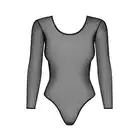 Obsessive - B123 Teddy S/M. Seksowne body z błyszczącego materiału