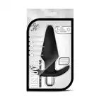 Luxe - Discover Black. Wibrujący plug analny 10 trybów. Silikon 