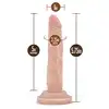 Dr.Skin - 5 Inch Mini Cock. Realistyczne dildo niewielkich rozmiarów, 14,6 cm długości. Mocna przyssawka