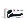 Strap-On-Me - Semi-Realistic Bendble Black S - jedyne w swoim rodzaju dildo z korkiem analnym