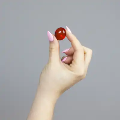 SET 2 BRAZILIAN BALLS CHERRY