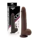 Kiotos - Cox Sliding Skin 02-Black - niesamowite dildo o podwójnym, ślizgającym się materiale!