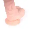 Kiotos Cox - Flesh 033. Dildo o falowanej strukturze 22 cm