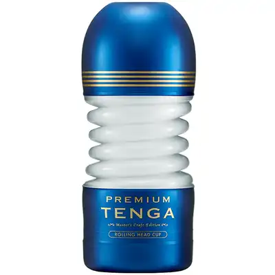 Tenga - Premium Rolling Head Cup. Masturbator z elastycznym opakowaniem