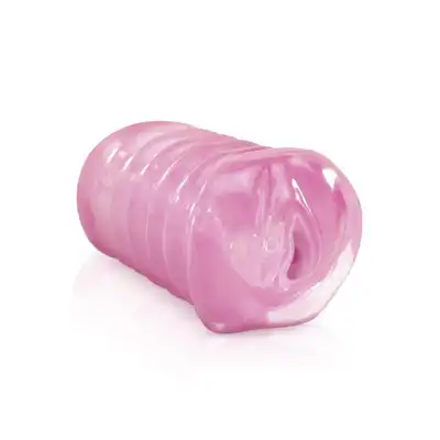 Pipedream Extreme - Juicy Cyber Snatch -  różowy masturbator z wejściem w kształcie waginy