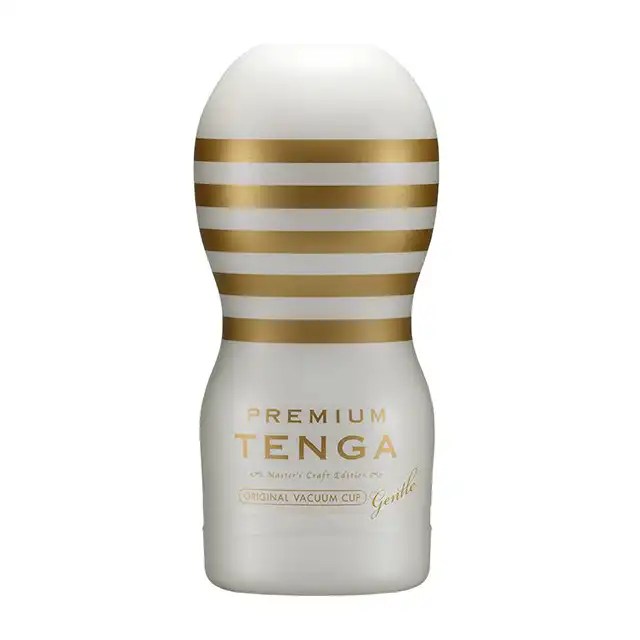 Tenga - Premium Vacuum Cup Gentile. Wyjątkowo delikatny masturbator dla mężczyzn