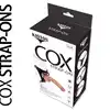Kiotos Cox - Strap-On + Dildo 008. Czarna uprząż z dildo 22 cm