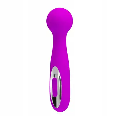 Pretty Love - Wibrator premium Wade Wand. 12 programów. 16 cm.USB. Wodooodporny.