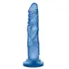 Glow Dicks - Kandi Blue. Realistyczne dildo świecące w ciemności! 19 cm przyjemności