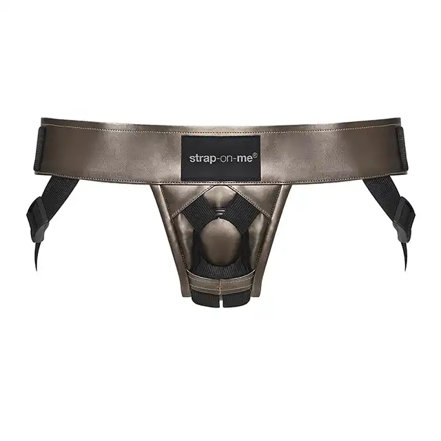 Strap-On-Me - Leatherette Harness Curious - oryginalna uprząż ze skóry ekologicznej