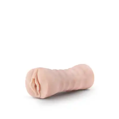 M for Men - Ashley Vanilla. Wibrująca i super miękka wagina z  cyberskóry X5!