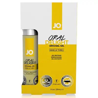 System Jo - Oral Delight Vanilla 30 ml. Chłodzący żel o smaku pysznej wanilii