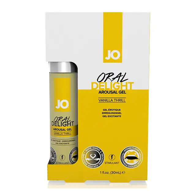 System Jo - Oral Delight Vanilla 30 ml. Chłodzący żel o smaku pysznej wanilii