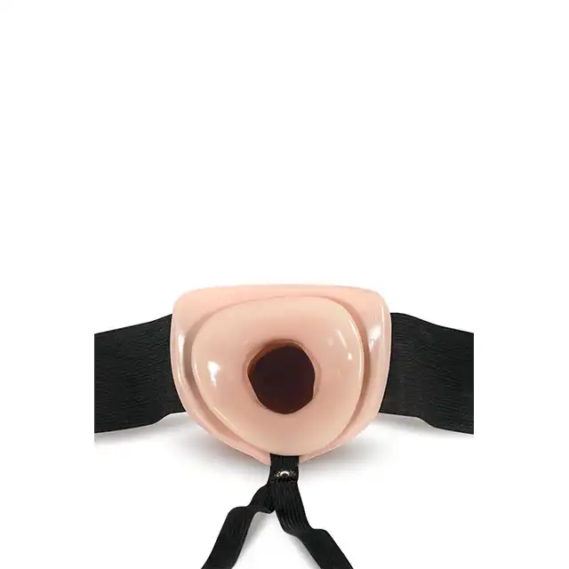 Dr.Skin - Strap On Hollow 7". Strap-on z realistycznym dildo 19 cm 