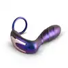 Hueman - Black Hole Anal Vibrator Cockring. Kosmiczny masażer prostaty z ringiem. 10 trybów