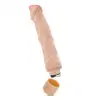 Dr. Skin - Vibe 6 Flesh - 21,5 cm wibrator o żylastej strukturze z niesamowitymi wibracjami!