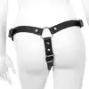 Kiotos Cox - Strap-On + Dildo 008. Czarna uprząż z dildo 22 cm