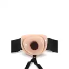 Dr.Skin - Strap On Hollow 7". Strap-on z realistycznym dildo 19 cm 