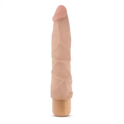 Dr.Skin -Cock Vibe 1 Flesh. Realistyczny wibrator z miękkiego materiału 19,5 cm