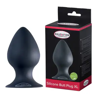 MALESATION Silicone Butt Plug XL