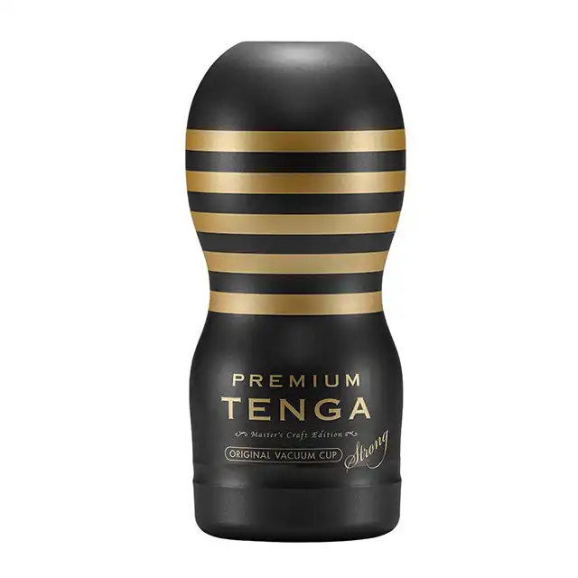 Tenga - Premium Vacuum Cup Strong. Masturbator dla mężczyzn. Jeszcze więcej przyjemności